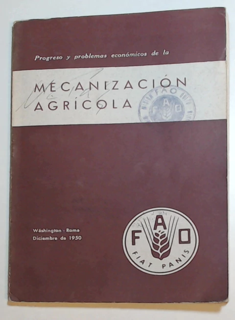 Mecanizacion agricola