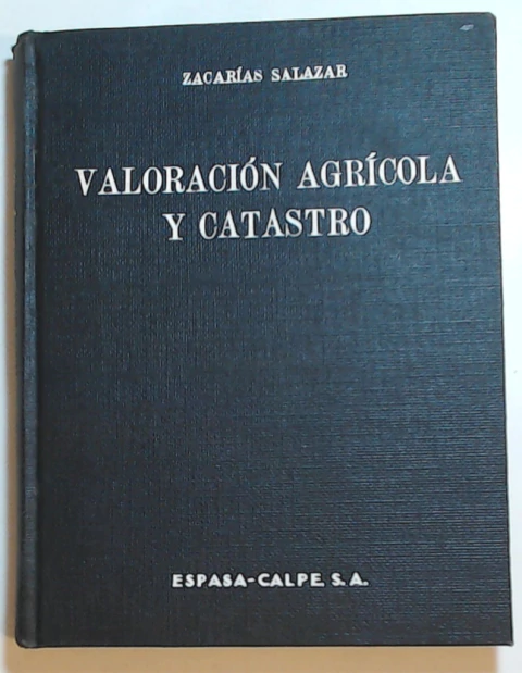 Valoracion agricola y catastro