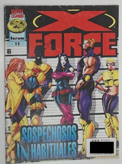 X-Force 11 Sospechosos inhabituales