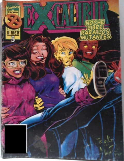 Excalibur 5 Noche libre para los mutantes