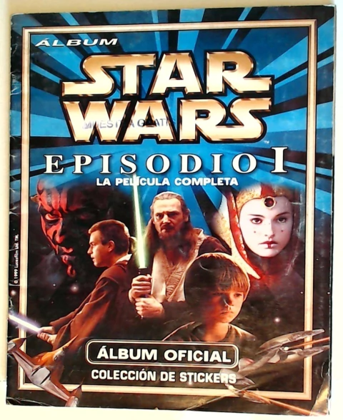 Star Wars Episodio 1 Álbum vacio