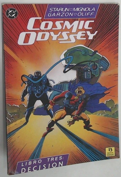 Cosmic odyssey Libro 3 Decision