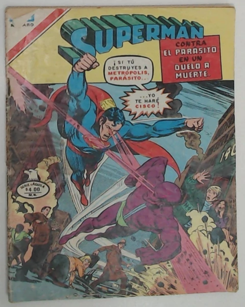 Superman contra el Parasito 2 - 1218 (año 1979)