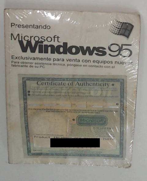 Microsoft windows 95 manual - incluye cd