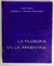 Filosofia en la Argentina