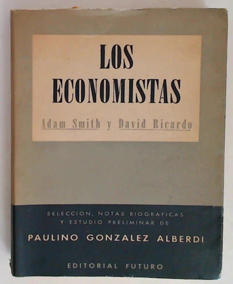 Economistas, los Adam Smith y David Ricardo