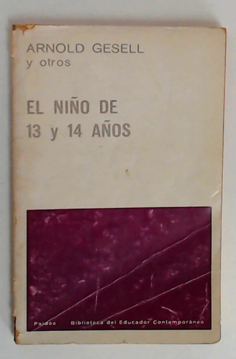 Niño de 13 y 14 años, el