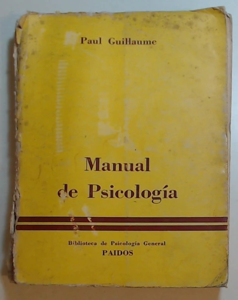 Manual de psicologia