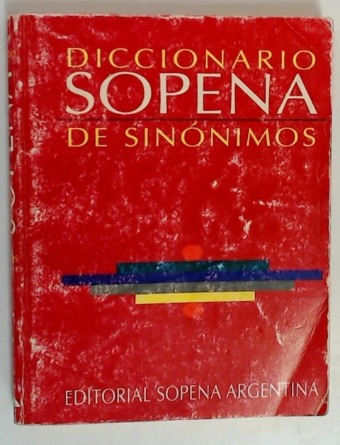 Diccionario Sopena De Sinonimos