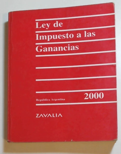 Ley de impuesto a las ganancias 2000
