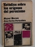 Estudios sobre los origenes del peronismo