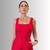 Cropped Pesponto Vermelho - comprar online