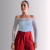 Blusa reta tule branco - comprar online
