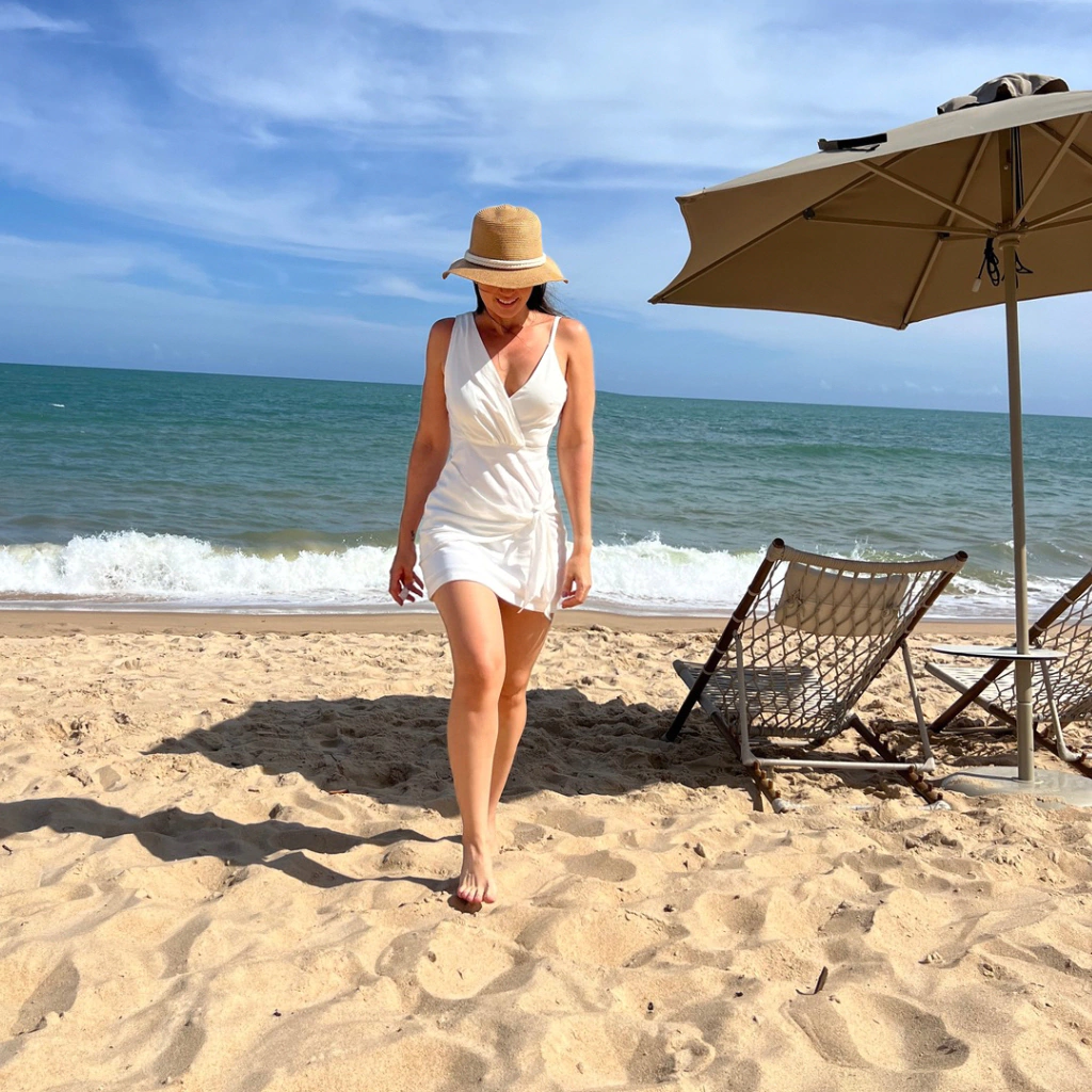 Vestido Capri offwhite