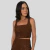 Top Tweed Marrom - comprar online
