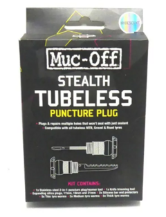 MUC OFF STEALTH TBLS PLUGS RED 20297