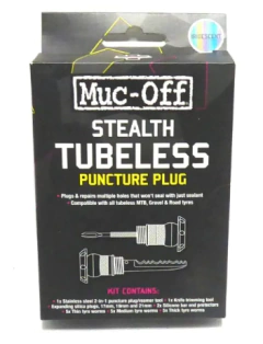 MUC OFF STEALTH TBLS PLUGS IRIDESC 20302