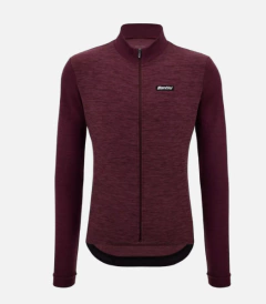 PURE LS JERSEY U BU BURGUNDY