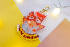 Chaveiro Acrílico Tom Nook Agiota - Sunny Moum