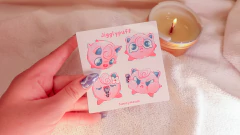 Mini Cartela Jigglypuff Vinil