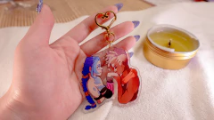 Chaveiro Acrílico Time Bomb