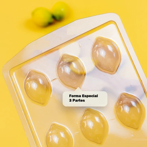 Forma de Acetato Especial Bombom Trufa Limão Doces Finos - comprar online