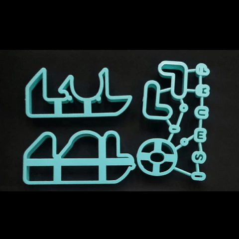 Cortador Logo L.O.L. Bonecas Pasta Americana 10cm