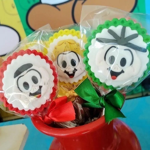 Kit Cortadores Turma de Personagens 5cm para Pasta Americana