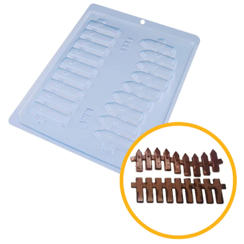 Forma Acetato Cercadinho Cerca Cerquinha Fazendinha Jardim 2 Unidades