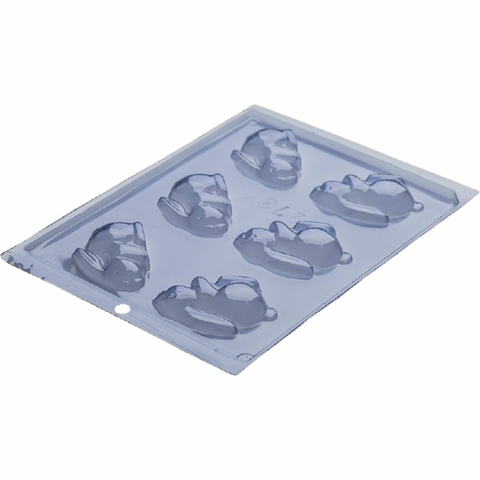 Forma de Acetato Coelho Pequeno Páscoa