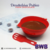 Derretedeira De Chocolate Grande Com Espátula Vermelha na internet