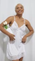 Camisola Microfibra e Renda com Jóia sem Bojo com arco REF: 4343