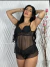 Camisete de Tulle e Renda REF: 3310