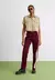 Tracksuit bottoms "Maroon Cream White" (PROVIENE DEL DEPOSITO DE MADRID-DEMORA 25 DÍAS HÁBILES)