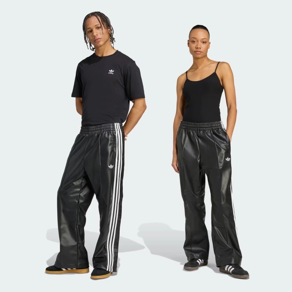 Pant Jeremy Scott Faux Leather Wide Joggers-Consultar stock