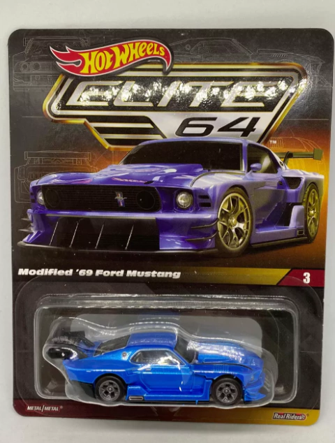 Hot Wheels Elite 64 Series Modified ’69 Ford Mustang