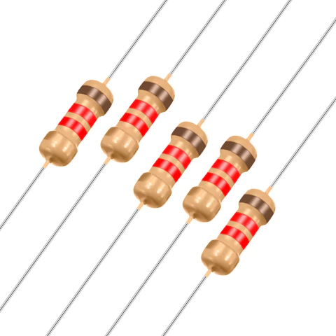 Resistencia 1.2 k? | 1/4W Carbón x5 unidades - comprar online