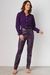 Calça Skinny PU com Fechamento Zíper Básica - loja online