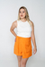 Blusa Regata Malha Canelada Abertura Costas - comprar online