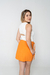 Blusa Regata Malha Canelada Abertura Costas - Selenne Shop