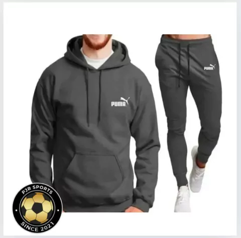 Moletom de Inverno PUMA (cinza) - Masculino - comprar online