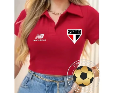 Cropped Feminino - SPFC - comprar online
