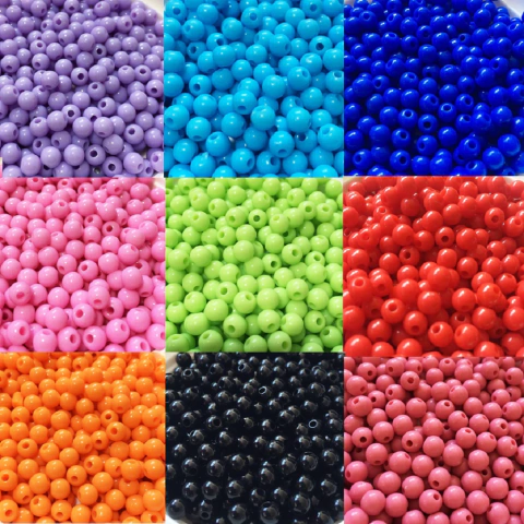 MIÇANGA BOLA RESINA 8MM C\ 85g APRX 170 UND