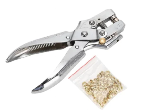 Alicate Furador Aplicador De Ilhós ARTMONTAGEM C/50 ILHÓS