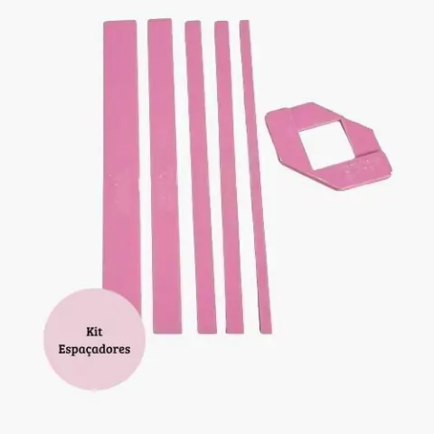 KIT RÉGUAS ESPAÇADORES ENCADERNAÇÃO 3MM