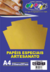 PAPEL LAMICOTE 250G A4 C/10 UN OFFPAPER - Criarte Materiais