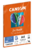 PAPEL CANSON IRIS VIVALDI LARANJA 5FLS A4 185G - comprar online