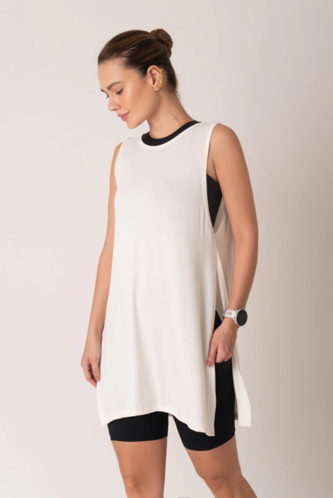 Regata Tricot Flow Off White - Athleisure