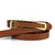 CINTO DUPLA DOURADO CARAMELO/PRETO - comprar online