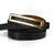 CINTO DUPLA DOURADO CARAMELO/PRETO